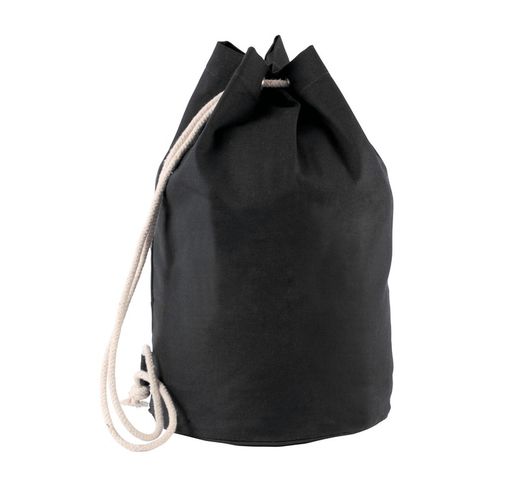 Bolso petate de algodón con cordón
