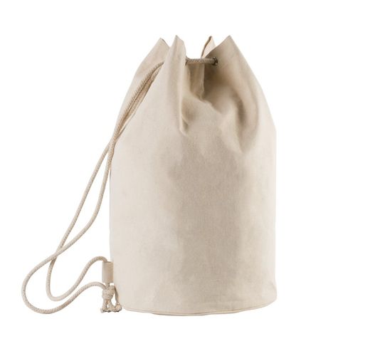 Bolso petate de algodón con cordón