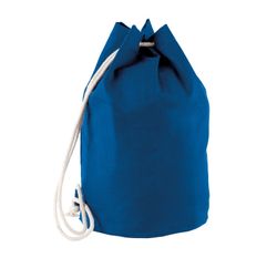Bolso petate de algodón con cordón