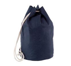Bolso petate de algodón con cordón