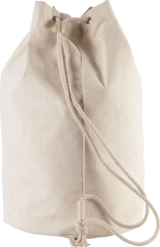 Bolso petate de algodón con cordón