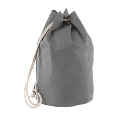 Bolso petate de algodón con cordón