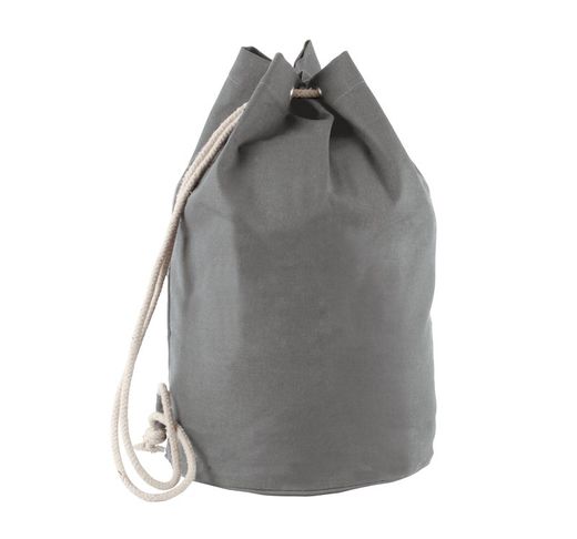 Bolso petate de algodón con cordón