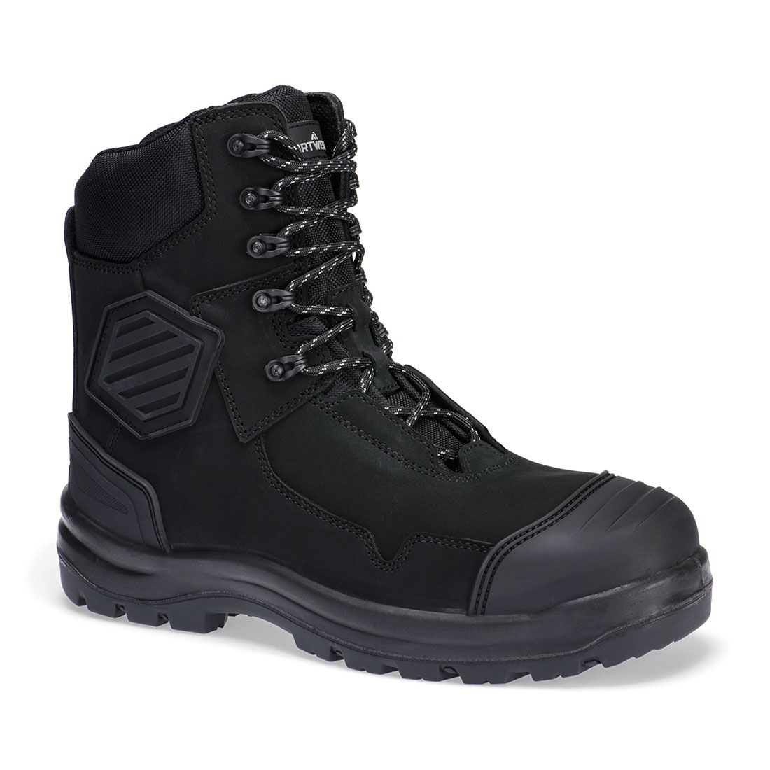Bota Composite Leather Shin Boot S3S HRO FO SC HI CI AN LG SR 38 Negro
