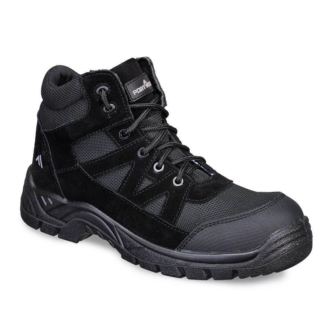 Bota de ante textil Composite S1PL SR FO 36 Gris metálico
