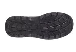 Wasserdichter Lederstiefel mit Schnürsenkeln PU-Sohle mit doppelter Dichte Schwarze Stahlkappe und Innensohle