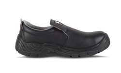Wasserdichter Lederstiefel mit Schnürsenkeln PU-Sohle mit doppelter Dichte Schwarze Stahlkappe und Innensohle