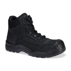 Bota Industrial Steel Nubuck Ankle Boot S3 HRO SR FO SC Negro