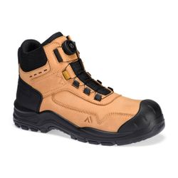 Bota Industrial Steel Nubuck Ankle Boot S3 HRO SR FO SC Negro