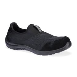 Bota industrial Steel Textile Slip On Shoe S1P SR FO ESD Negro