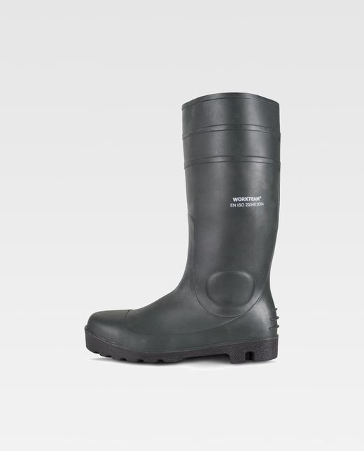 Bottes vertes, nitrile et PVC, embout et semelle intérieure en acier Vert