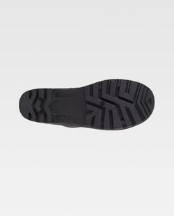 Bota PVC caña alta Negro