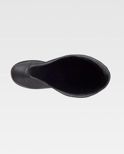 Bota PVC caña alta Negro