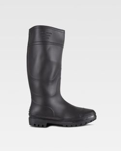 Bota PVC caña alta Negro