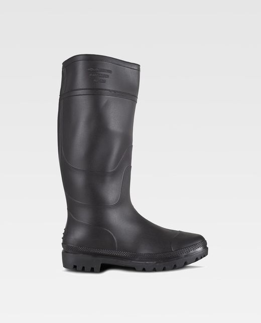Bota PVC caña alta Negro