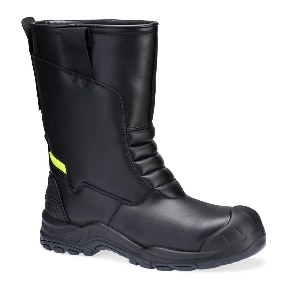 Bota Steel Leather Winter Rigger Boot S3L SC HRO CI SR Negro 35 Negro