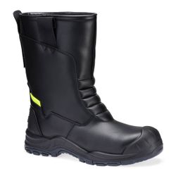 Bota Steel Leather Winter Rigger Boot S3L SC HRO CI SR Negro