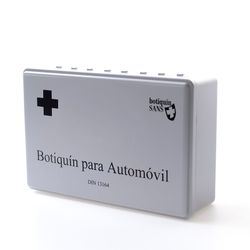 BOTIQUÍN AUTOMÓVIL HERMÉTICO, con surtido completo