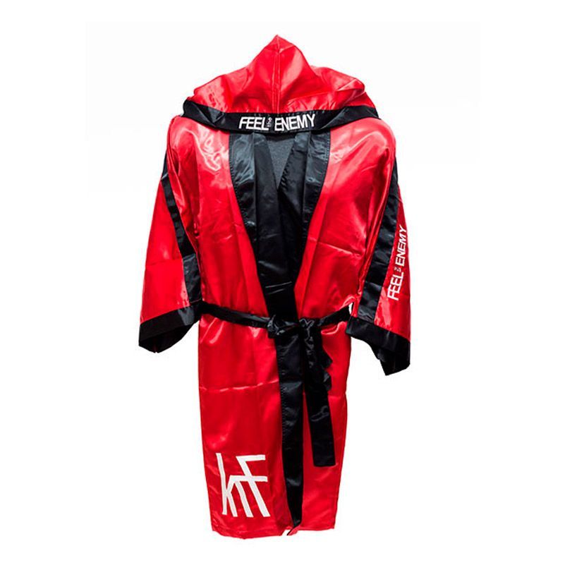 Box Krf Feel The Enemy Bata Competicion Roja-Negra L