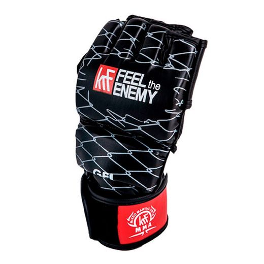 Boîte de gants Krf Mma avec rembourrage en gel 7Oz