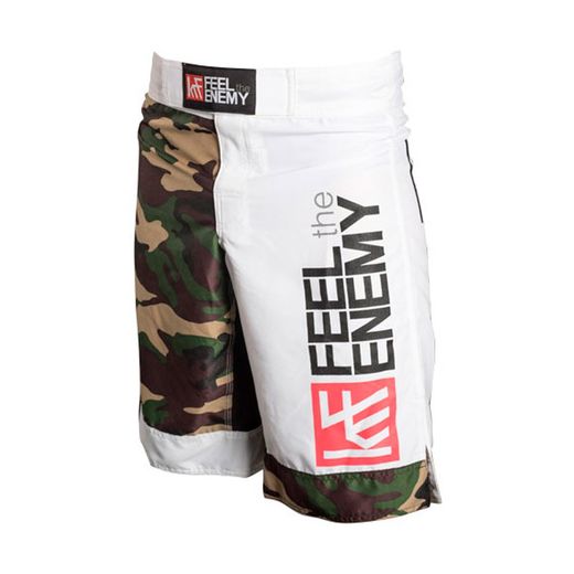 Box Krf Mma Short Samut Blanco/Camuflaje