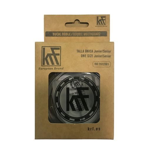 Des krf prot. Bucal doble jr/sr transparente
