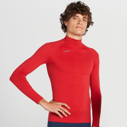 Brama Classic Seamless T-Shirt Red L/S