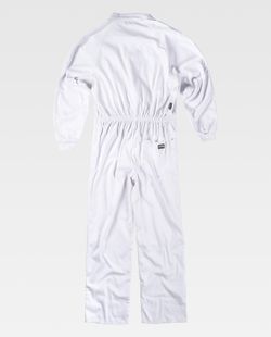 Italienischer Taucher, Reverskragen, Ranglanärmel, Brusttasche und weiße Nylonreißverschlüsse.