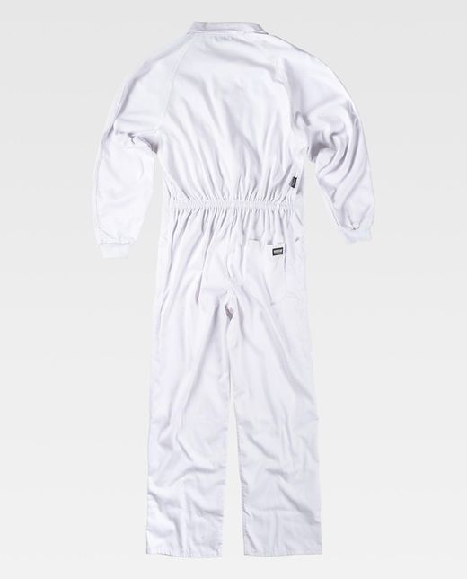 Italienischer Taucher, Reverskragen, Ranglanärmel, Brusttasche und weiße Nylonreißverschlüsse.