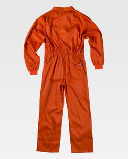 Italienischer Taucher, Reverskragen, Ranglanärmel, Brusttasche und orangefarbene Nylonreißverschlüsse
