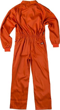 Italienischer Taucher, Reverskragen, Ranglanärmel, Brusttasche und orangefarbene Nylonreißverschlüsse