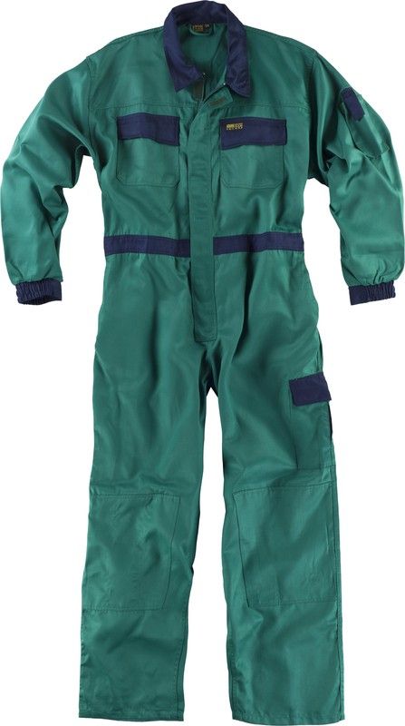 Line 2 Overall mit kombinierter Taille und Klappen, Nylonreißverschlüssen, Ärmeltasche Navy Knee Pads