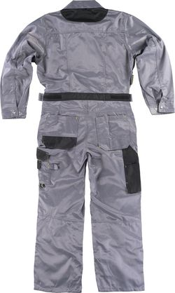 Taucher der Linie 9 mit 2 Reißverschlüssen Beaver Nylon Grey Black Stoff
