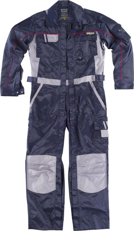 Diver line 9, with 2 zippers Beaver fabric Nylon Navy Gray