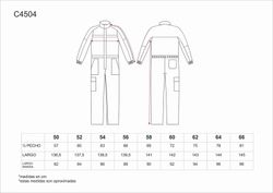 Gerader Overall mit Streifenhals, Passe und zweifarbigen Details Maroon Grey