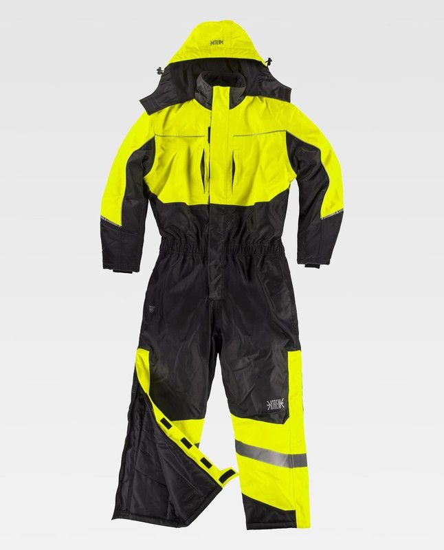 BUZO Técnicos L Negro+Amarillo A.V.