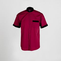 Camisa Hombre C/Mao M/C Combinada