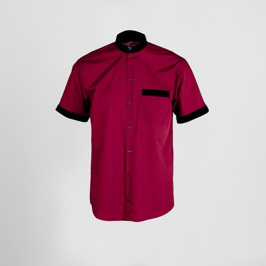 Camisa Hombre C/Mao M/C Combinada