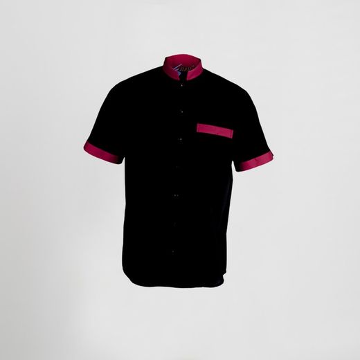 Camisa Hombre C/Mao M/C Combinada