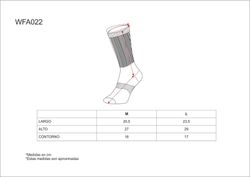 Socken, Packung mit drei Paaren, elastisch im Spann und Knöchel Green Hunting Orange AV
