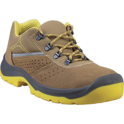 Chaussures en cuir suédé pelucheux - s1p src