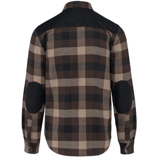 Camisa a cuadros con bolsillos