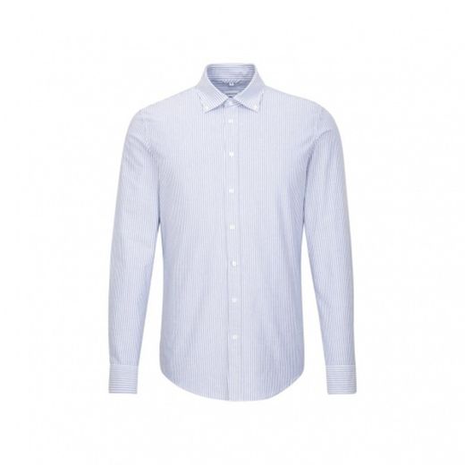 Camicia da lavoro slim fit con bottoni