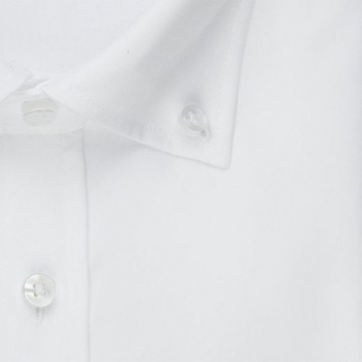 Slim Fit Shirt mit geknöpftem Business Kragen