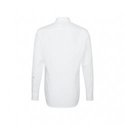 Slim Fit Shirt mit geknöpftem Business Kragen