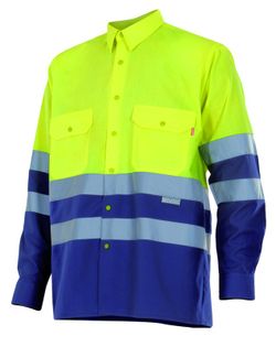 Camisa bicolor ml av Velilla 144