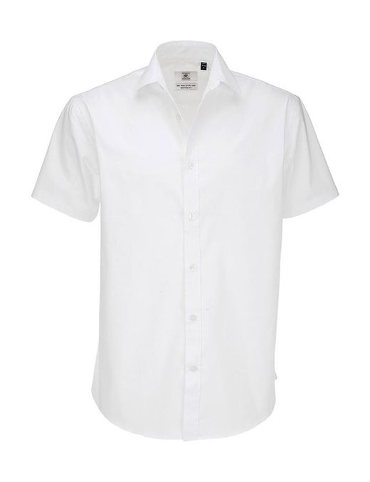 Camicia in popeline SSL / uomo con cravatta nera