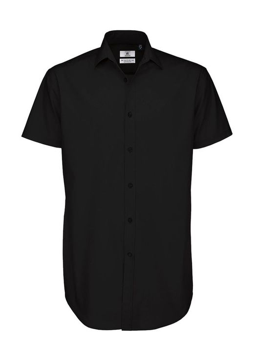 Camicia in popeline SSL / uomo con cravatta nera