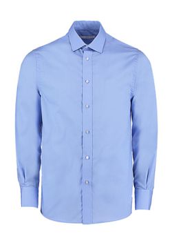 Camisa Business ajustada manga larga hombre