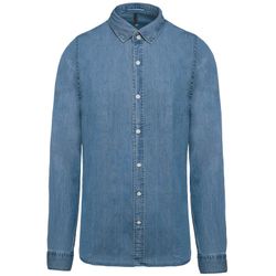 Camicia da uomo in chambray